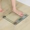 Escali Square Clear Glass Bathroom Scale E184 - alternate 2